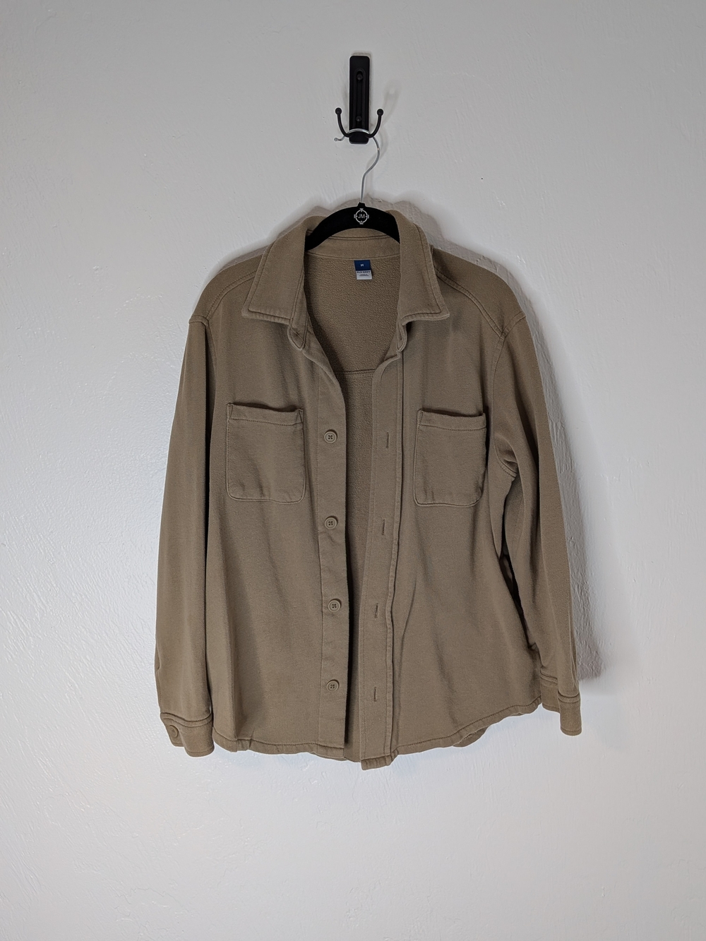 Old Navy Beige Fleece-Lined Jacket